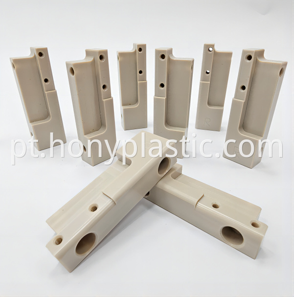 OEM Customization High Precision PEEK Shaped Milling Machining Parts8